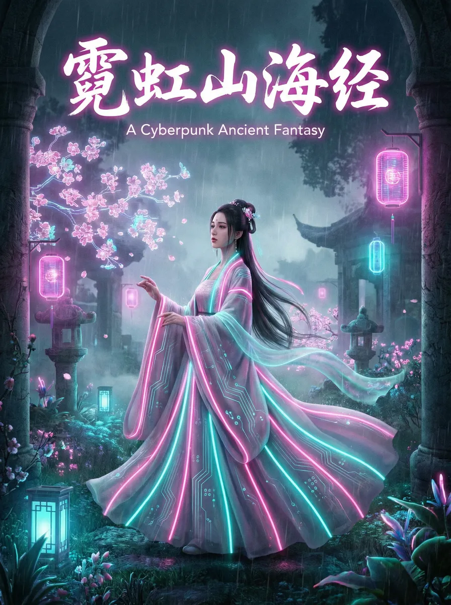牧场VIDEOS人与KG交 古风奇缘短剧 - 霓虹山海经海报